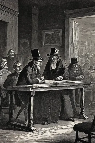 jury,the conference,board room,the victorian era,the works council election,hand-drawn illustration,game illustration,boardroom,xix century,card table,old trading stock market,poker table,english billiards,children studying,napoleon iii style,bill of exchange,workhouse,guy fawkes,a meeting,the tablet,Art,Classical Oil Painting,Classical Oil Painting 39