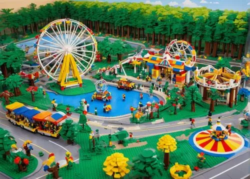 miniland,annual fair,amusement park,zamperla,legoland,lego city,westonzoyland,playland,theme park,fairplex,summer fair,loro park,fairground,jungleland,dubailand,fairgrounds,prater,parques,funland,valleyfair,Conceptual Art,Oil color,Oil Color 13