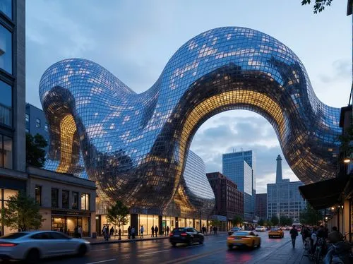 morphosis,soumaya museum,futuristic architecture,soumaya,gehry,heatherwick,bjarke,hearst,kimmelman,safdie,parametric,futuristic art museum,ocad,glass building,etfe,dragon bridge,koolhaas,honeycomb structure,parametrically,tiger and turtle