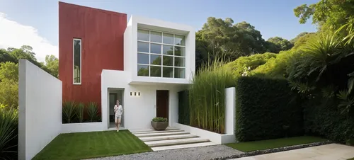 modern house,landscape design sydney,vivienda,modern architecture,cube house,landscape designers sydney