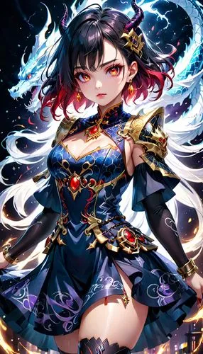 luna,cg artwork,fantasia,vanessa (butterfly),celtic queen,elza,zodiac sign libra,erika,vexiernelke,celestial chrysanthemum,goddess of justice,chariot,constellation unicorn,vane,ursa,mezzelune,monsoon banner,winterblueher,masquerade,medusa,Anime,Anime,General