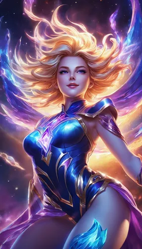 nami,monsoon banner,lux,goddess of justice,show off aurora,elza,medusa,zodiac sign libra,aquarius,venera,andromeda,blue enchantress,star mother,medusa gorgon,fantasy woman,jaya,solar,cassiopeia,diwali banner,libra,Illustration,Realistic Fantasy,Realistic Fantasy 20