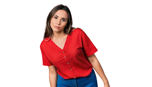 women clothes,blouse,red tunic,women's clothing,ladies clothes,menswear for women,polo shirt,women fashion,long-sleeved t-shirt,girl in t-shirt,female model,red background,fir tops,polo shirts,nurse uniform,on a red background,fashion vector,image editing,knitting clothing,cutout,Illustration,American Style,American Style 02