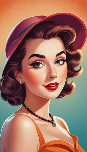 retro woman,retro women,retro girl,retro pin up girl,retro 1950's clip art,pin up girl,Illustration,Vector,Vector 01