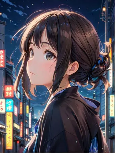 あなたの名前は三葉,新海誠アニメです,Tokyo cityview,black きものです,nico,shibuya,miku maekawa,gomashio,euphonium,osaka,nori,japanese idol,portrait background,tsumugi kotobuki k-on,clear night,japanese sakura background,tok