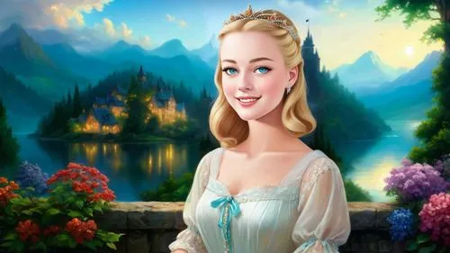 princess anna,eilonwy,dorthy,princess sofia,fairy tale character,thumbelina,prinses,galadriel,cendrillon,nessarose,faires,celtic woman,amalthea,rosaline,prinzessin,serafina,cinders,morgause,storybook character,fantasy picture