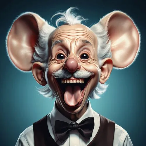 caricaturist,albert einstein,einstein,caricature,jerboa,lab mouse icon,geppetto,ventriloquist,twitch icon,electron,elderly man,portrait background,tiktok icon,circus animal,peterbald,world digital painting,digital painting,groucho marx,bapu,lokportrait