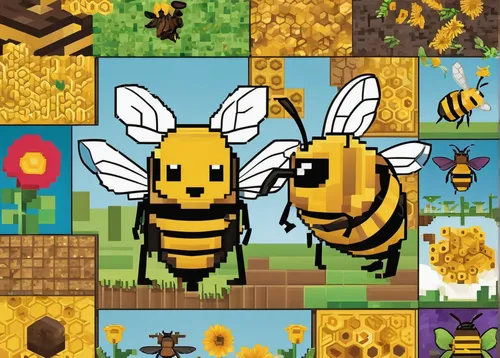 Design a poster promoting the importance of protecting western honey bees and their role in pollination.,bee farm,bees,bee,two bees,beekeepers,beekeeping,bee colony,honey bees,apiary,honey bee home,be