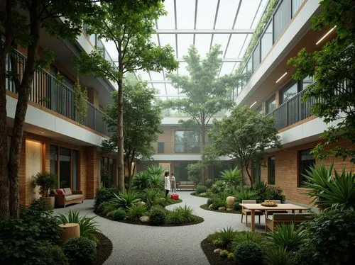 atriums,courtyards,atrium,inside courtyard,wintergarden,courtyard,sunnybrook,streamwood,biopolis,greenspring,aldersgate,schulich,elderhostel,woodlands,winter garden,breezeway,rivervale,woodway,dormitory,parkview