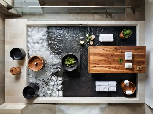 modern minimalist bathroom,stone sink,tile kitchen,luxury bathroom,washbasin,bathroom sink,countertop,laundry room,modern decor,kitchen design,japanese-style room,shared apartment,one-room,bathroom cabinet,interior design,dish storage,room divider,shower bar,modern kitchen,ceramic hob,Unique,Design,Knolling