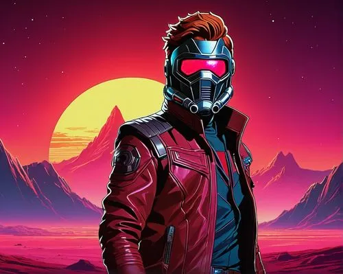 star-lord peter jason quill,celldweller,terminator,nuka,digitalism,lykos,Conceptual Art,Sci-Fi,Sci-Fi 12