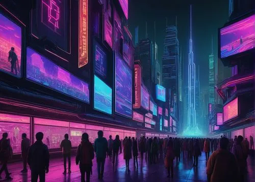 cyberpunk,shinjuku,cityscape,dystopian,tokyo city,futuristic landscape,metropolis,colorful city,tokyo,futuristic,shibuya,fantasy city,dystopia,vapor,ultraviolet,urban,kowloon,scifi,vast,cyberspace,Art,Classical Oil Painting,Classical Oil Painting 25