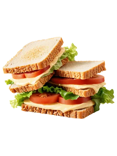 Freshly made sandwich, crispy bread, juicy turkey breast, melted cheddar cheese, crunchy lettuce, ripe tomato slices, creamy mayonnaise, golden brown crust, diagonal cut, appetizing presentation, shal