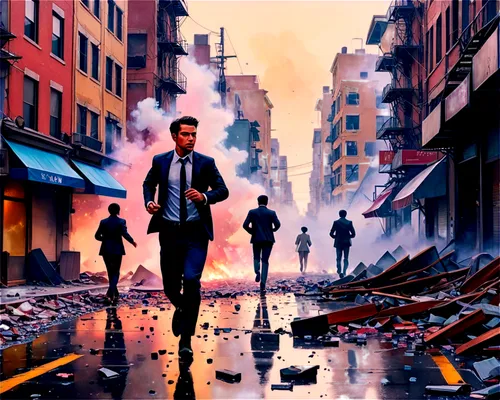 pedestrian,salaryman,world digital painting,walking man,jasinski,a pedestrian,hauer,tracers,sci fiction illustration,man with umbrella,walking in the rain,dojima,people walking,pacitti,wallstreet,cosmopolis,art background,pedestrians,apocalyptic,leithauser,Conceptual Art,Daily,Daily 31