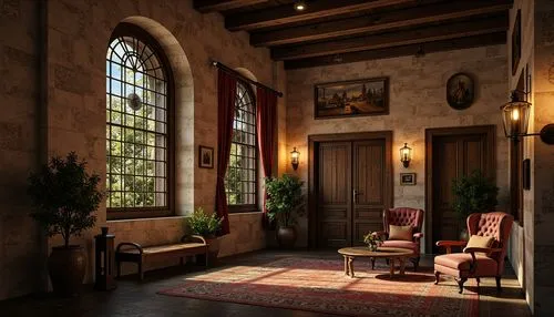 entrance hall,sapienza,inglenook,hotel de cluny,entryway,sitting room,lobby,victorian room,interiors,sacristy,interior decor,ornate room,alcove,anteroom,hallway,narthex,foyer,home interior,royal interior,dandelion hall