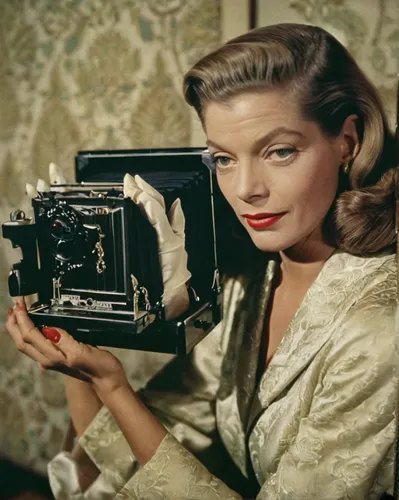 katherine hepburn,gena rolands-hollywood,ingrid bergman,camera,vintage camera,a girl with a camera,photo-camera,point-and-shoot camera,vintage female portrait,hepburn,the blonde photographer,digital camera,cameras,gene tierney,rear window,halina camera,ann margarett-hollywood,camera accessory,movie camera,camera photographer,Photography,Documentary Photography,Documentary Photography 01