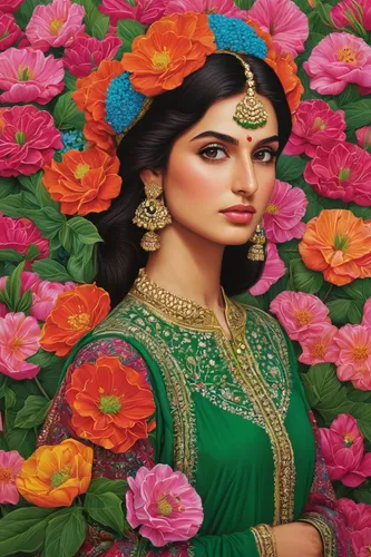 Describe the beauty and symbolism of Pakistan's national flower.,radha,floral rangoli,rangoli,mehendi,rajasthan,indian bride,iranian nowruz,persian,jaya,novruz,indian jasmine,lakshmi,sari,mehndi,jaipu