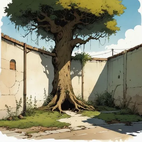 albero,arbre,olive tree,arborio,arbol,bodhi tree,Illustration,Children,Children 04