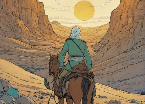 desert,nomad,the desert,western riding,the wanderer,zagora,wanderer,horseback,desert background,arabian,arabia,capture desert,guards of the canyon,palomino,pilgrimage,wild west,buckskin,desert safari,desert landscape,sahara desert,Illustration,Vector,Vector 04