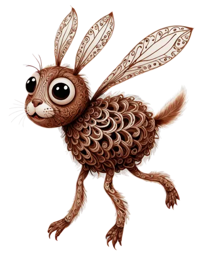 chestnut animal,bombyx mori,brown rabbit,wood rabbit,prickle,mole cricket,brush beetle,weevil,steppe hare,insect,muroidea,critter,bugs,anthropomorphized animals,acorn,varroa,muckbee,gypsy moth,longhorn beetle,leveret,Illustration,Black and White,Black and White 11