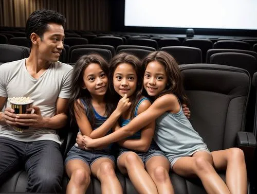 They are in a movie theater sitting together hugging and watching a movie.  They eat popcorn.,digital cinema,moviegoers,ipic,movieplex,cinemanila,cinegrill,cineplex,prescreening,movie theater,asiatica