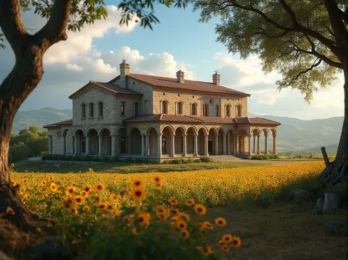 villa balbiano,villa balbianello,palladio,monastery of santa maria delle grazie,villa cortine palace,palladian,monticello,frederic church,temple of diana,villa,kykuit,monastery,greek temple,roman temple,sihastria monastery putnei,belvedere,dandelion hall,hacienda,bramante,homestead,Photography,General,Realistic