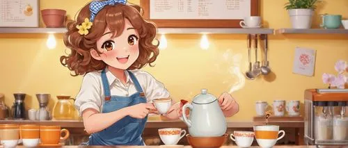 yui hirasawa k-on,hojicha,coffee tea illustration,barista,coffee background,pouring tea,watercolor tea shop,cute coffee,honmei choco,mocaccino,waitress,coffee tea drawing,tsumugi kotobuki k-on,espressino,coffeetogo,japanese tea,low poly coffee,star kitchen,sayama tea,hot coffee,Illustration,Japanese style,Japanese Style 01