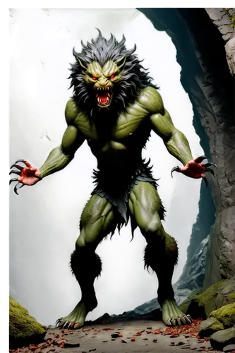 narasimha,jayasimha,blanka,werewolve,orcus,werwolf,mondor,molossus,gurgan,lycanthrope,gorgonians,bunyip,spriggan,slann,greenman,pazuzu,oger,orcish,gnoll,lycanthropy,Art,Classical Oil Painting,Classical Oil Painting 41