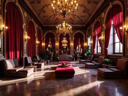 crown palace,chateau margaux,royal interior,ornate room,hotel de cluny,grand hotel europe,opulently,casa fuster hotel,ritzau,hotel lobby,venice italy gritti palace,luxury hotel,opulence,ballroom,seelbach,poshest,lobby,savoy,grand hotel,europe palace