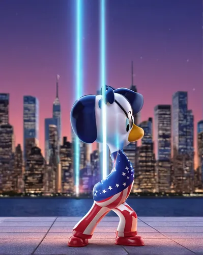 donald duck,september 11,captain american,tribute in light,american movie,capitanamerica,superhero background,sonic the hedgehog,donald,1wtc,1 wtc,america,tom,9 11,911,patriot,tom cat,my hero academia,steve rogers,big hero,Unique,3D,3D Character