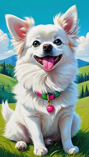 dog illustration,samoyedic,pomeranian,welsh corgi,pomeranians,cheerful dog,corgis,pembroke welsh corgi,samoyed,zwei,the pembroke welsh corgi,collie,huichon,canidae,welsh cardigan corgi,ein,corgi,pomerania,white dog,telegram icon,Illustration,Abstract Fantasy,Abstract Fantasy 10