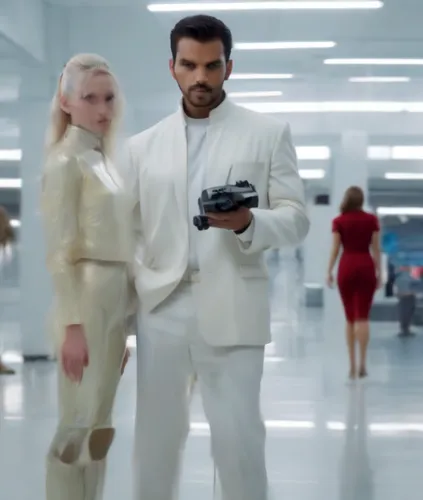 lando,spy-glass,spy,spy visual,passengers,nikola,space-suit,solo,mi6,white clothing,white room,transporter,james bond,valerian,spy camera,merc,the white torch,protective suit,suit actor,commercial