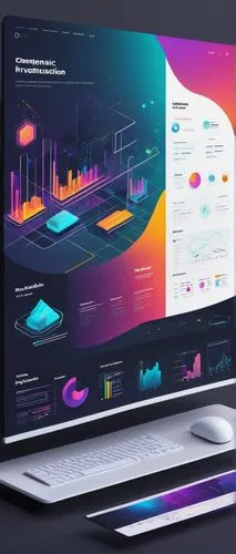 Modern JupyterLab architecture, futuristic dashboard, sleek interface, minimalistic design, bright white background, multiple tabs, coding cells, interactive visualization, 3D graphs, scrolling sideba