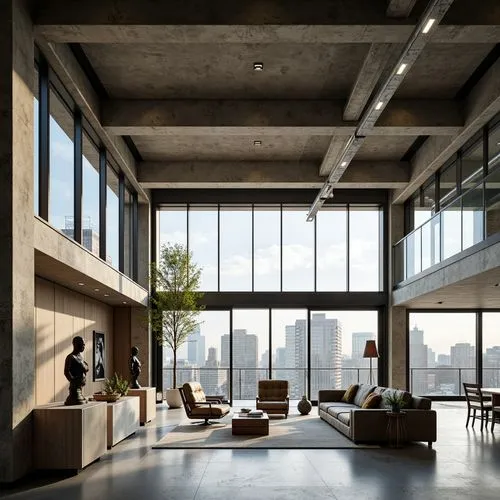 loft,modern office,penthouses,concrete ceiling,daylighting,minotti,lofts,interior modern design,associati,offices,contemporary decor,modern decor,groundfloor,chipperfield,snohetta,atriums,gensler,interiors,midcentury,archidaily