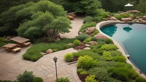 landscape designers sydney,landscape design sydney,garden design sydney,landscaped,outdoor pool,infinity swimming pool,roof landscape,garden pond,pools,climbing garden,dug-out pool,landscaping,swimming pool,pool house,roof top pool,zen garden,backyard,japanese zen garden,piscine,3d rendering,Photography,General,Realistic