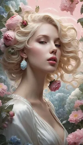 scent of roses,wild roses,camellia,camellia blossom,peignoir,camelias,Conceptual Art,Fantasy,Fantasy 11