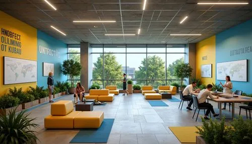 school design,umkc,study room,children's interior,modern office,conference room,cafeteria,kinsolving,meeting room,lobby,lunchroom,offices,ideacentre,ucd,daylighting,campuswide,lecture room,collaboratory,lecture hall,renderings