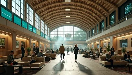 mco,union station,station hall,concourse,train station passage,atriums,departures,galleria,station concourse,musée d'orsay,hall of nations,south station,wintergarden,kci,eurostar,streamwood,baggage hall,deakins,marunouchi,hotel lobby