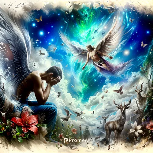 doves of peace,fantasy art,dove of peace,angel wings,uriel,fantasy picture