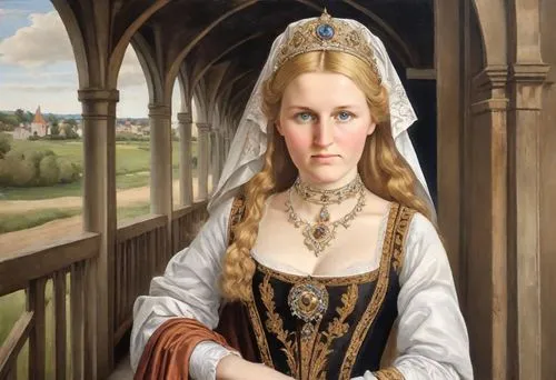 nelisse,netherlandish,noblewoman,noblewomen,tudor,scotswoman,elizabeth i,englishwoman,vasilisa,memling,elizaveta,scholastica,frisians,liselotte,etheldreda,yelizaveta,perugini,zvereva,fraulein,maidservant,Digital Art,Impressionism