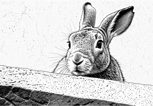 lagomorpha,mountain cottontail,cartoon rabbit,lepus,lepus europaeus,desert cottontail,cottontail,mountain cottontail at devils tower,cerebus,steppe hare,cartoon bunny,lapine,european rabbit,hare window,lagomorphs,hare,comic halftone,american snapshot'hare,rabbit,halftone background,Design Sketch,Design Sketch,Detailed Outline