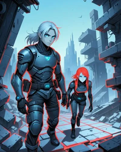 escapists,iconoclasts,dullahan,automatons,todoroki,cybersquatters,Conceptual Art,Oil color,Oil Color 13