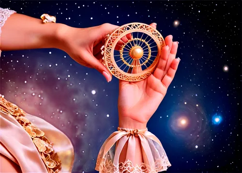 orler,astrolabe,nakshatras,constellation pyxis,raelian,celebutante,harmonia macrocosmica,golden ring,diadem,celestial body,purnima,astrologer,jyotish,cabalistic,bhagavatam,constellation lyre,jewels,poornima,astrologically,coronarest,Conceptual Art,Sci-Fi,Sci-Fi 30