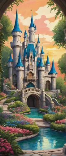 fairy tale castle,fairytale castle,fantasyland,disney castle,disneyland park,the disneyland resort,sleeping beauty castle,shanghai disney,cinderella's castle,imagineering,fantasy world,tokyo disneyland,fairyland,fairy tale,disneyfied,fairytale,walt disney world,a fairy tale,disney land,fairy world,Illustration,Abstract Fantasy,Abstract Fantasy 05