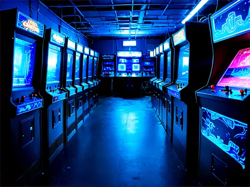 Server room, hosting equipment, rows of racks, blinking lights, wires tangled, modern computer cases, ventilation fans spinning, water cooling system, futuristic ambiance, neon blue glow, low-angle sh