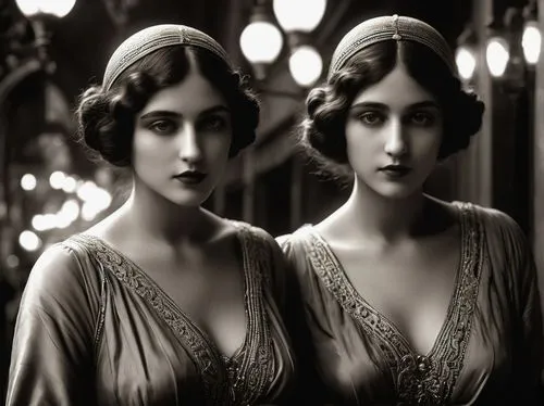 art deco woman,ziegfield,leighton,flappers,ziegfeld,twenties women,negligees,fornasetti,mirror image,flapper,phryne,fashionista from the 20s,roaring twenties,wontner,roaring 20's,art deco frame,vintage woman,mirrors,art deco,borzage,Photography,Black and white photography,Black and White Photography 15