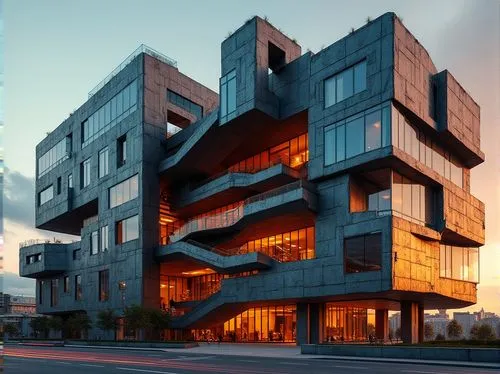 morphosis,modern architecture,ocad,bjarke,futuristic architecture,cubic house,libeskind,kimmelman,robarts,mvrdv,gehry,interlace,snohetta,rmit,bicocca,kirrarchitecture,harpa,building honeycomb,safdie,gronkjaer,Photography,General,Realistic