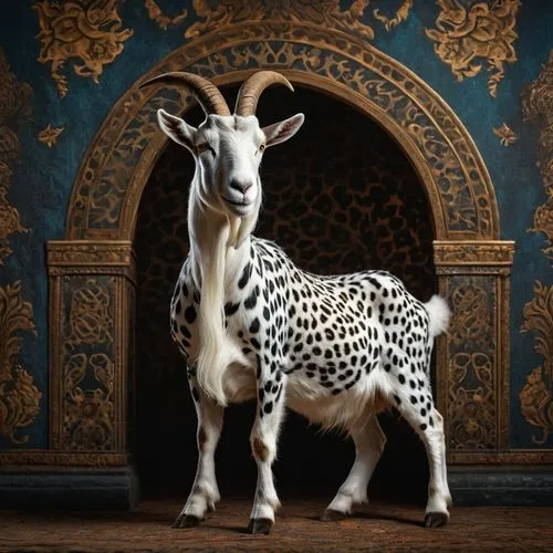 piebald,anglo-nubian goat,goat pépito,venado,kulan,european deer,Photography,General,Fantasy