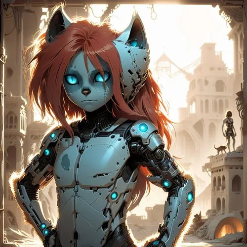 cyberdog,cyborg,cyberian,cortana,felo,humanoid,Conceptual Art,Sci-Fi,Sci-Fi 17