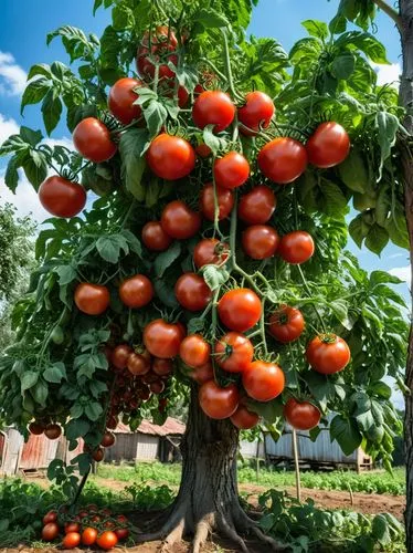 vine tomatoes,roma tomatoes,tomatos,tangerine tree,roma tomato,tomatoes,grape tomatoes,tomato,fruit tree,strawberry tree,persimmon tree,cherry tomatoes,cocktail tomatoes,tomato crate,red tomato,small tomatoes,tangerines,fruit bush,a tomato,chile de árbol,Photography,General,Realistic